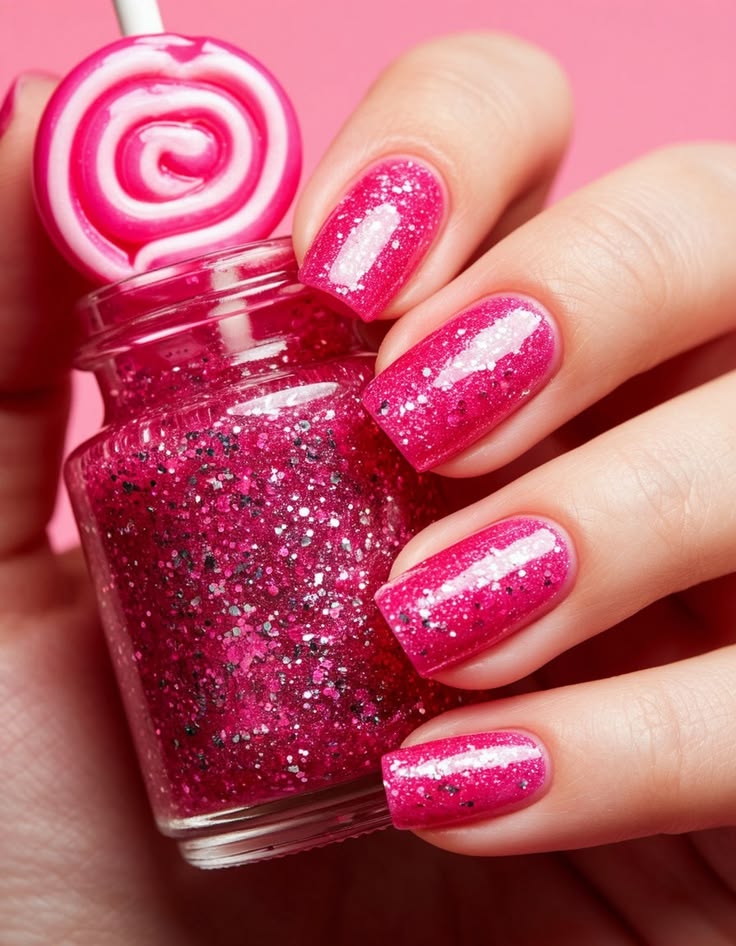 Pink Nail Polish