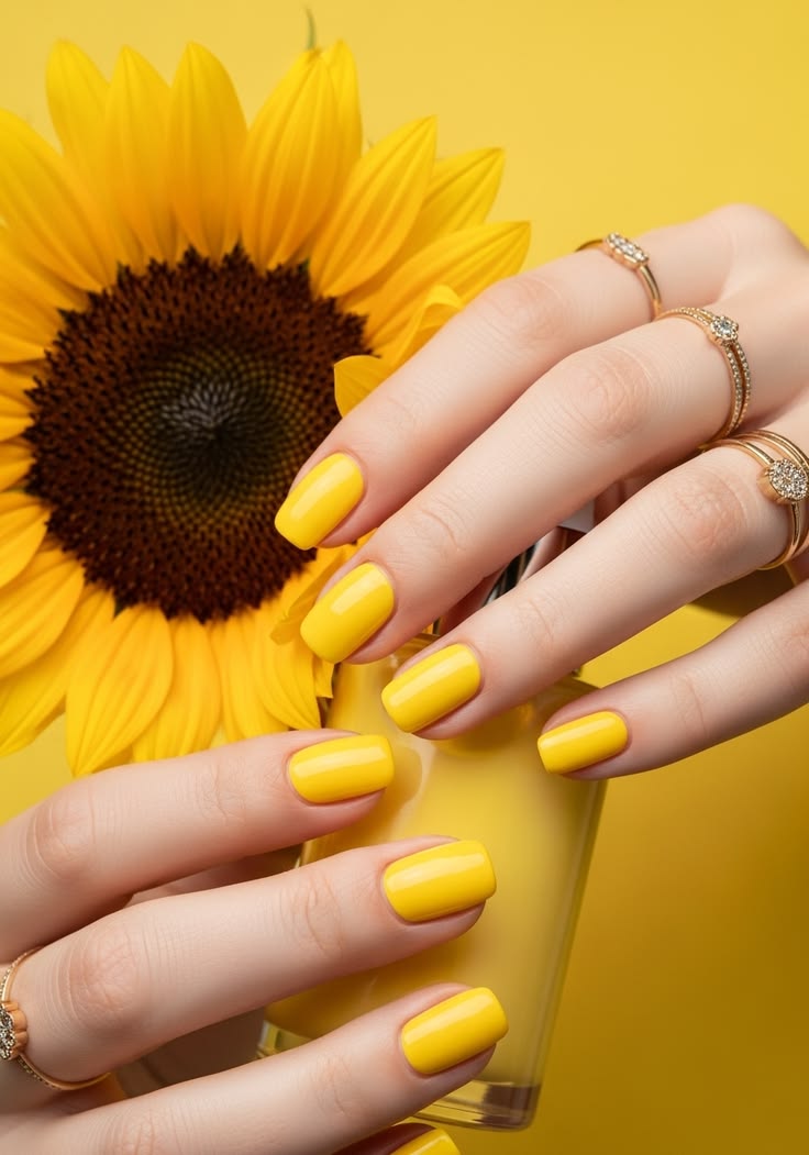 Yellow Nail Polish